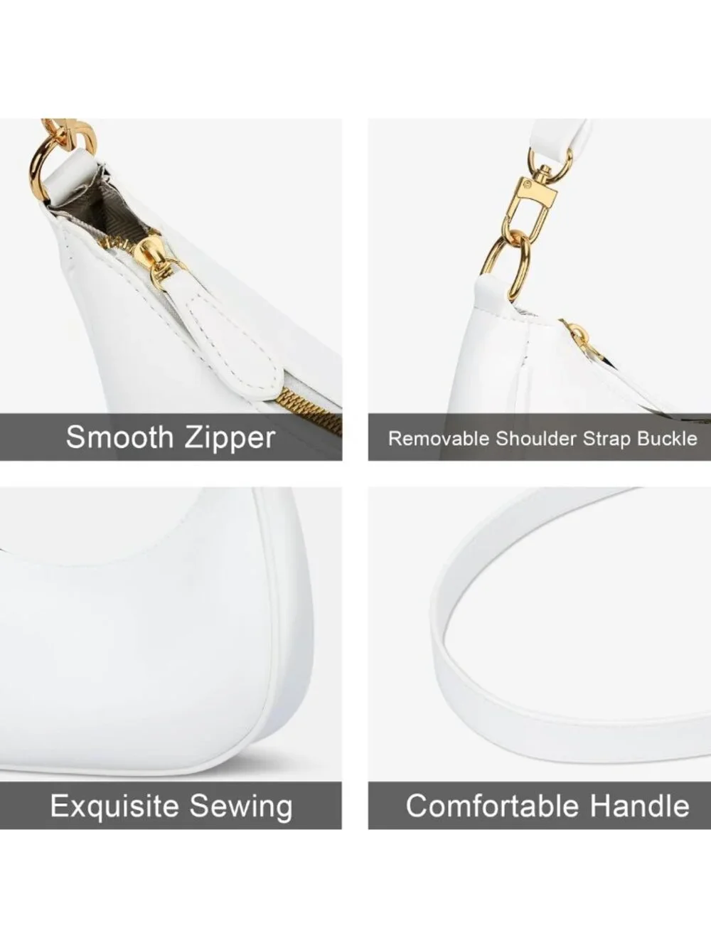Chic Mini Shoulder Bag for Women | Cute Hobo Clutch Purse | Stylish Handbag